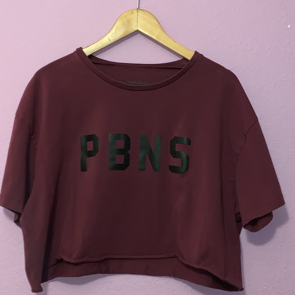 Alphalete Crop Top XXL - Maroon